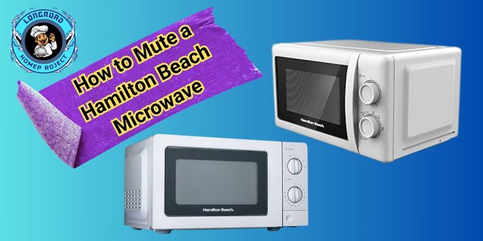 How to Mute a Hamilton Beach Microwave 