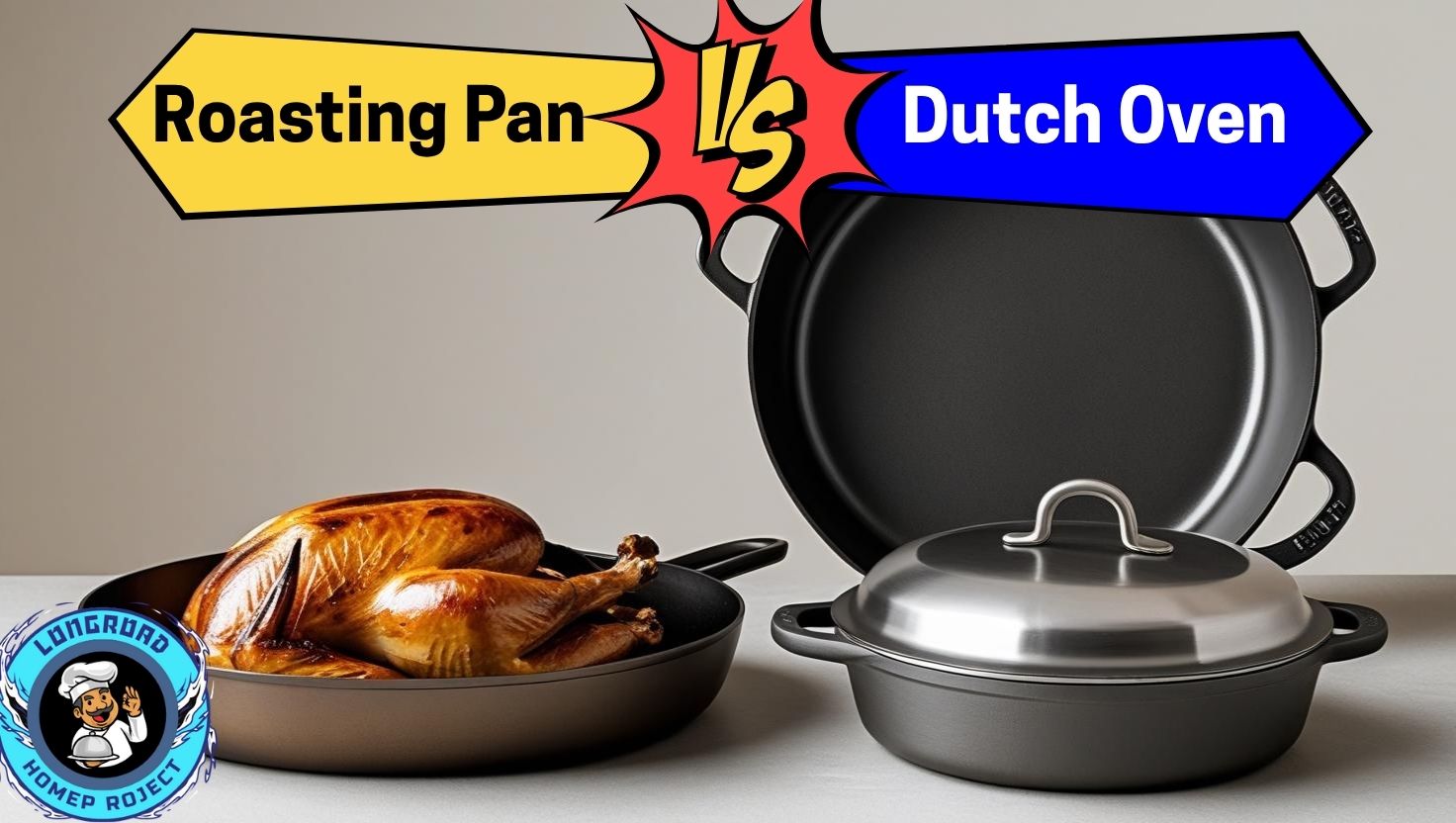Roasting Pan vs Dutch Oven 